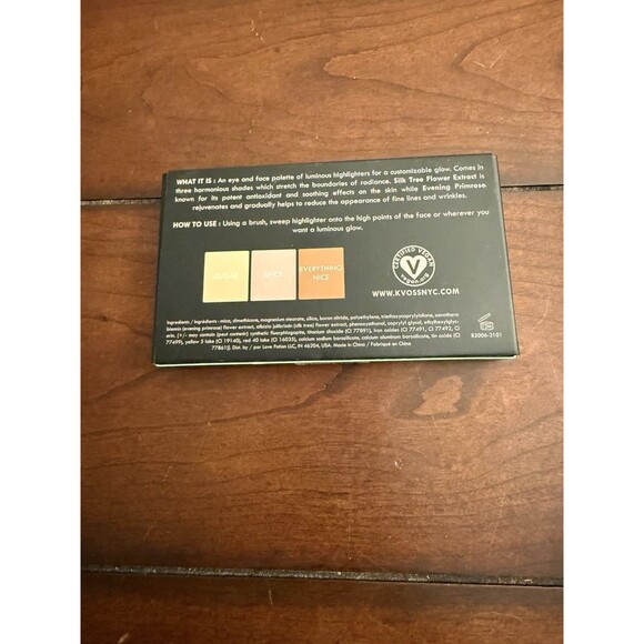 K. Voss Heye Lighter Luminous Highlighter Palette • 0.42 Oz • - Picture 2 of 4